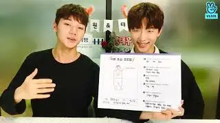 [VLIVE] The Man BLK 더 맨 블랙 - 서.쓰.프 태우 VS 준원 달달한 보이스의 두 남자