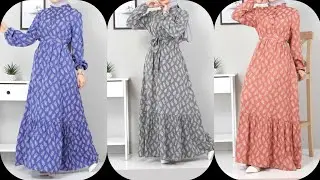 All Over Printed Abaya's Designing||New Trends In Abaya's Designs!