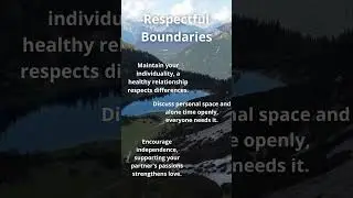 Respectful Boundaries