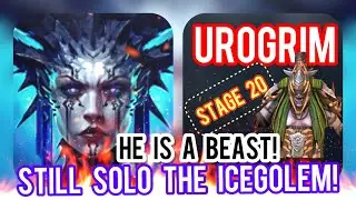 👑 Urogrim 👑 The Dungeon King❗️Solo the Icegolem Dungeon easily❗️RAID Shadow Legends