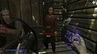 Skyrim - Скайрим - Invisibility and boy - Невидимость и мальчик