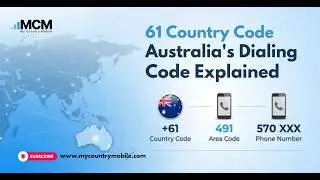 61 Country Code Australia’s Dialing Code Explained | My Country Mobile