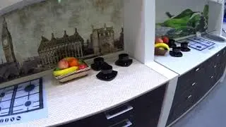 Москва. Мебельная фабрика Горизонт. Маленькие кухни эконом