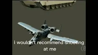 A-10 Thunderbolt vs Abrams | Discord