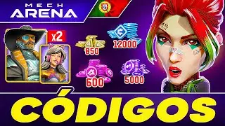 Mech Arena Códigos para TODOS 🔥 Como Conseguir A-Moedas 🔥 Mech Arena Promo Codes 2025