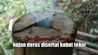 Indonesian Bushcraft Overnight - Solo Camping Hujan