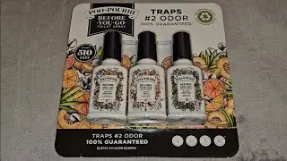 Costco Sale Item Review Poo-Pourri Traps #2 Odor Before You Go Toilet Spray