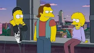The Simpsons - When Nelson Met Lisa - Bart uses an invisibility cloak