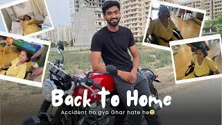 Reached home GT650  Accident hua Spinal injury #vlogs #vlogs #nit #iit #life