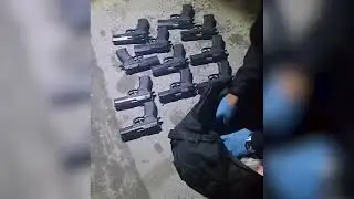 Silah kaçakçılarına film gibi operasyon