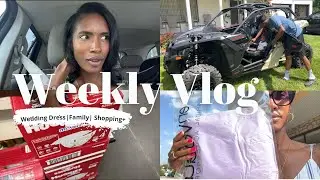Weekly Vlog: Family | wedding dress #weeklyvlog #saham #weddings