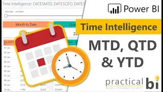 Power BI Time Intelligence: Month to Date (MTD) and Year to Date (YTD) Totals