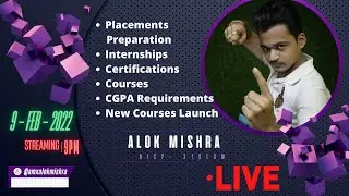 Livestream - 1 || Let's talk about us || ALOK MISHRA