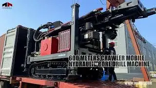 Unleash Your Drilling Potential with CWD600T Crawler Mounted Water Well Drilling Rig! 💧