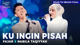 FAJAR NOOR X NABILA TAQIYYAH - KU INGIN PISAH - ROAD TO GRAND FINAL - Indonesian Idol 2025