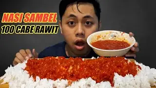 MUKBANG NASI SIRAM SAMBEL 1 MANGKOK | ASMR MUKBANG INDONESIA
