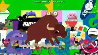 The Animal Stampede Green Screen Add Round 1 (Endless Alphabet)