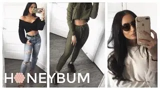 HONEYBUM CLOTHING - SPRING TRY-ON HAUL #1