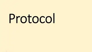 What is a protocol? - What is a networking protocol? - What is a protocol in Hindi?