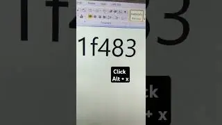 Making dancing man 🕺 symbol in Ms word. #msword