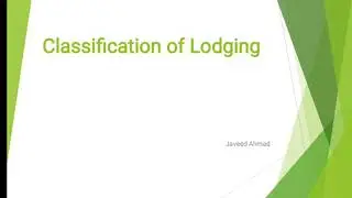 BTTM/1st sem/Hospitality Management/Classification of Lodging