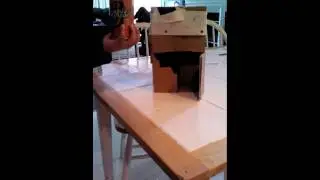the new cardboard portable soda machine