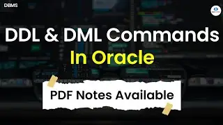 DDL vs DML Commands in Oracle | Full Explanation & Practical Demonstration || Gen Code