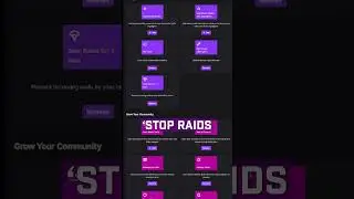 Stop Twitch Raids #StreamerHelp #StreamerAdvice #StreamerTips #TwitchTips #Twitch #Raids #StopRaids