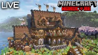 Building a Cozy Farm in Hardcore Minecraft