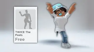 ROBLOX TWICE THE FEELS EMOTE WENT FREE!? 😳🤩