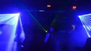 Лазерное шоу в гастропабе Дон Жуан