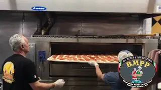 Making a Giant Pizza for Travel Channel's Food Steez