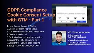 1. Cookie Consent Setup with Google Tag Manager - Part 1