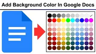 How To Add Background Color In Google Docs