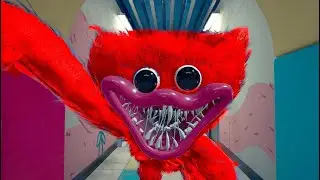 Red Huggy Wuggy in Poppy Playtime