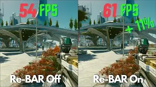 Starfield | Up to 11% more FPS with Resizable BAR | RTX 3070 + Ryzen 5 5600 | 1440p
