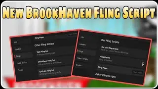 New BrookHaven 🏘️RP Fling Script | Fling All Objects and Players | With Other Hubs to | Keyless