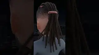 DreadLock Simulation in Blender 