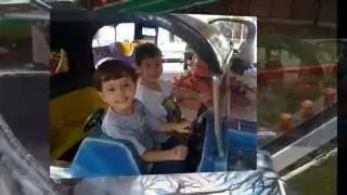 Passeio na Cidade da Criança Enzo e Matheus 18 10 2014