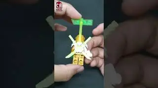 Digi Gold Ninja Minifigure #shorts #crixbrix