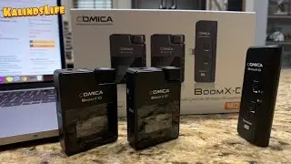 Comica BoomX-D Wireless Microphone Review! This is my Go To mic now!