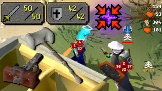 50 Attack Rune Pure Pking With The Ballista Gmaul Combo........ OSRS HD PvP World Pking