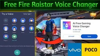 Raistar Voice Changer In free fire | Game Turbo Voice Changer New App