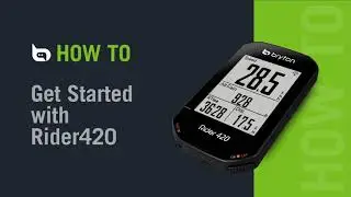 Rider 320 & Rider420 | Getting Started