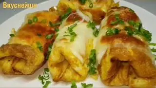 За уши не оттащишь, так ВКУСНО! ОЧЕНЬ ПРОСТО! Вкусный ЗАВТРАК ЗА 5 МИНУТ!!!