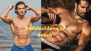 bodybuilder|s ON Beach 🏝 #workout #fitness #bodybuilding #gymmotivation #MuscleTv