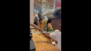 Put it on Michael Blackson’s tab