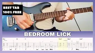 John Frusciante - Bedroom Lick (1990 VPRO Interview) | Guitar Cover & Tabs