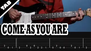 Come As You Are - Nirvana | Guitar TAB | Lesson | Tutorial