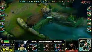 2017 LMS 第八周 2017 LMS Week 8：Wayi Spider vs Fire Ball 第2场 2nd Game